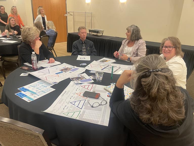 Five educators gather at PWR Regional Trainings